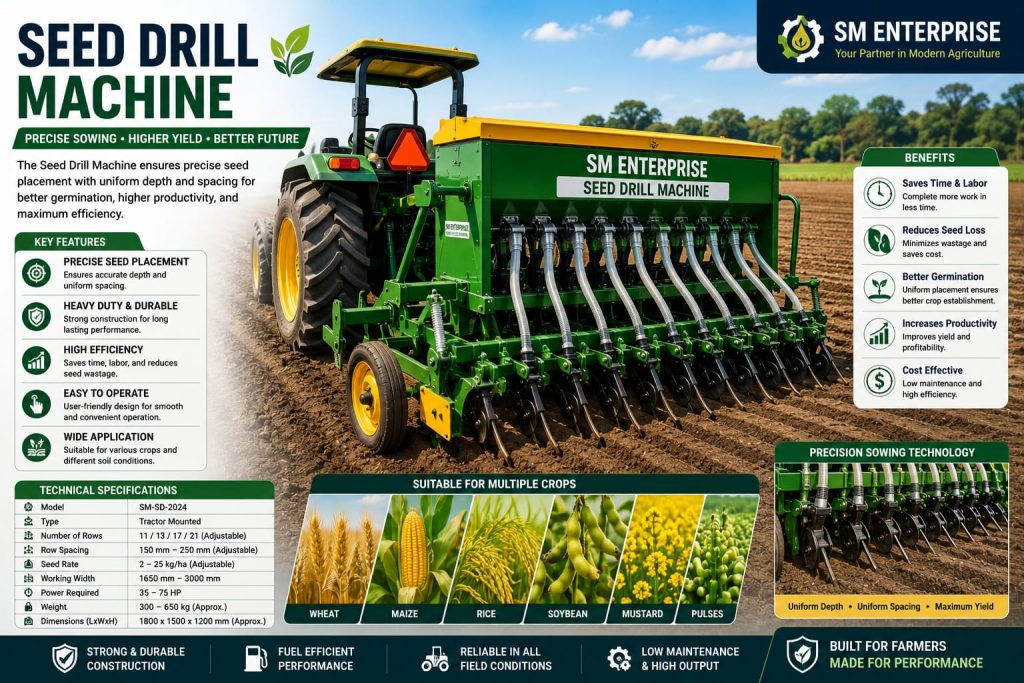 seed drill machine